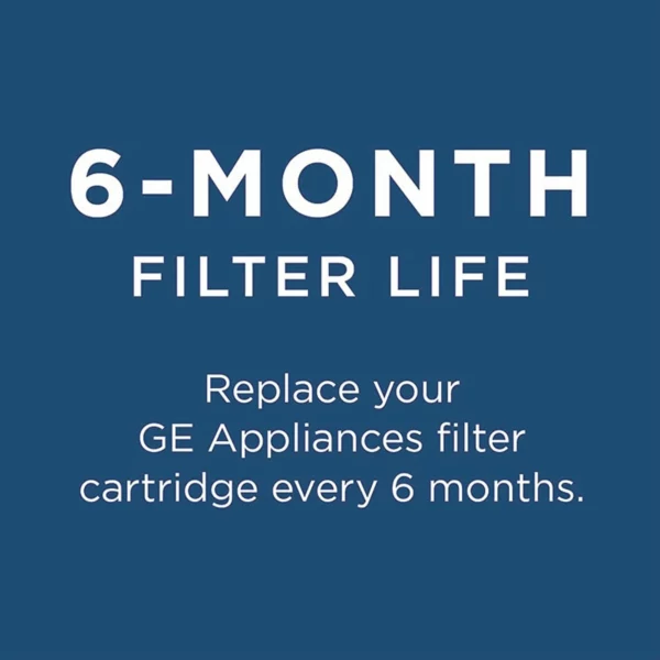 GE RPWFE Refrigerator Water Filter, White, Replace every 300 gallons - Image 3