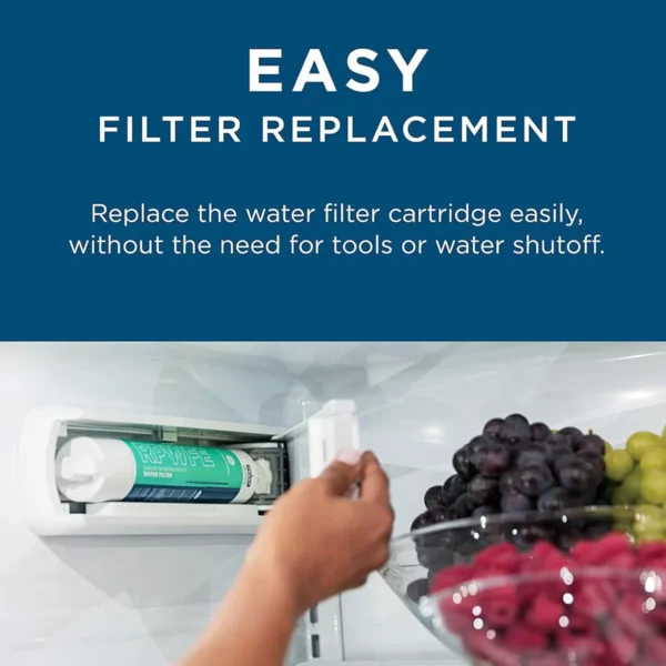 GE RPWFE Refrigerator Water Filter, White, Replace every 300 gallons - Image 4
