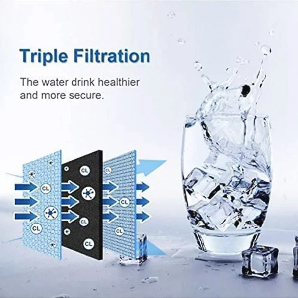 EDR2RXD1 refrigerator water filter 2 - W10413645A water filter 2 - Image 6